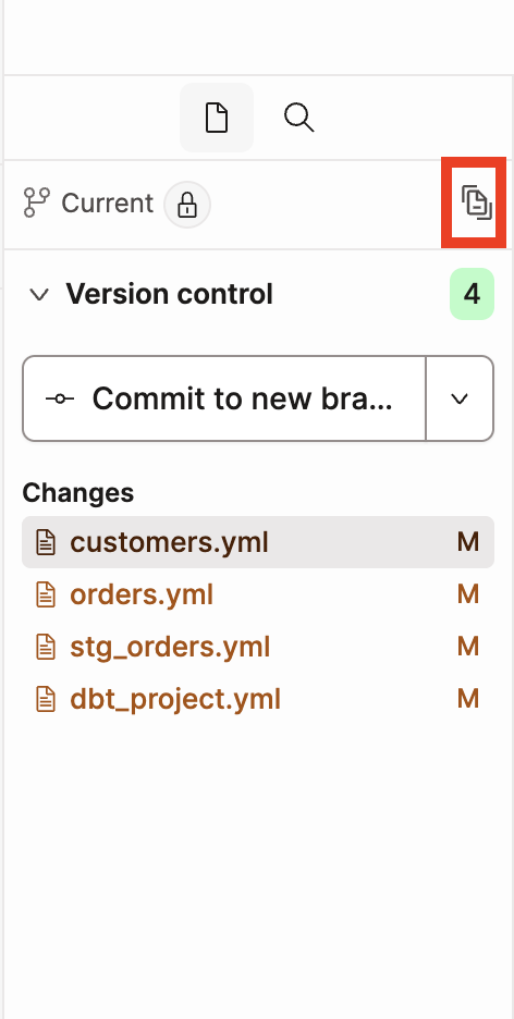 The View docs icon in the Studio IDE.